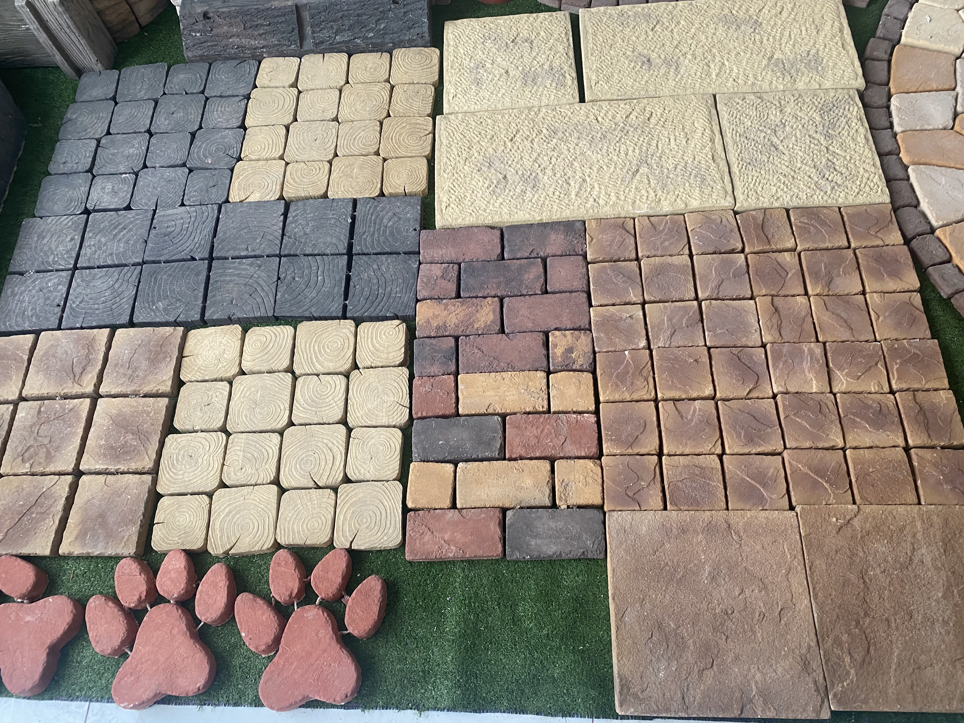 Artificial culture stone (paving stone)